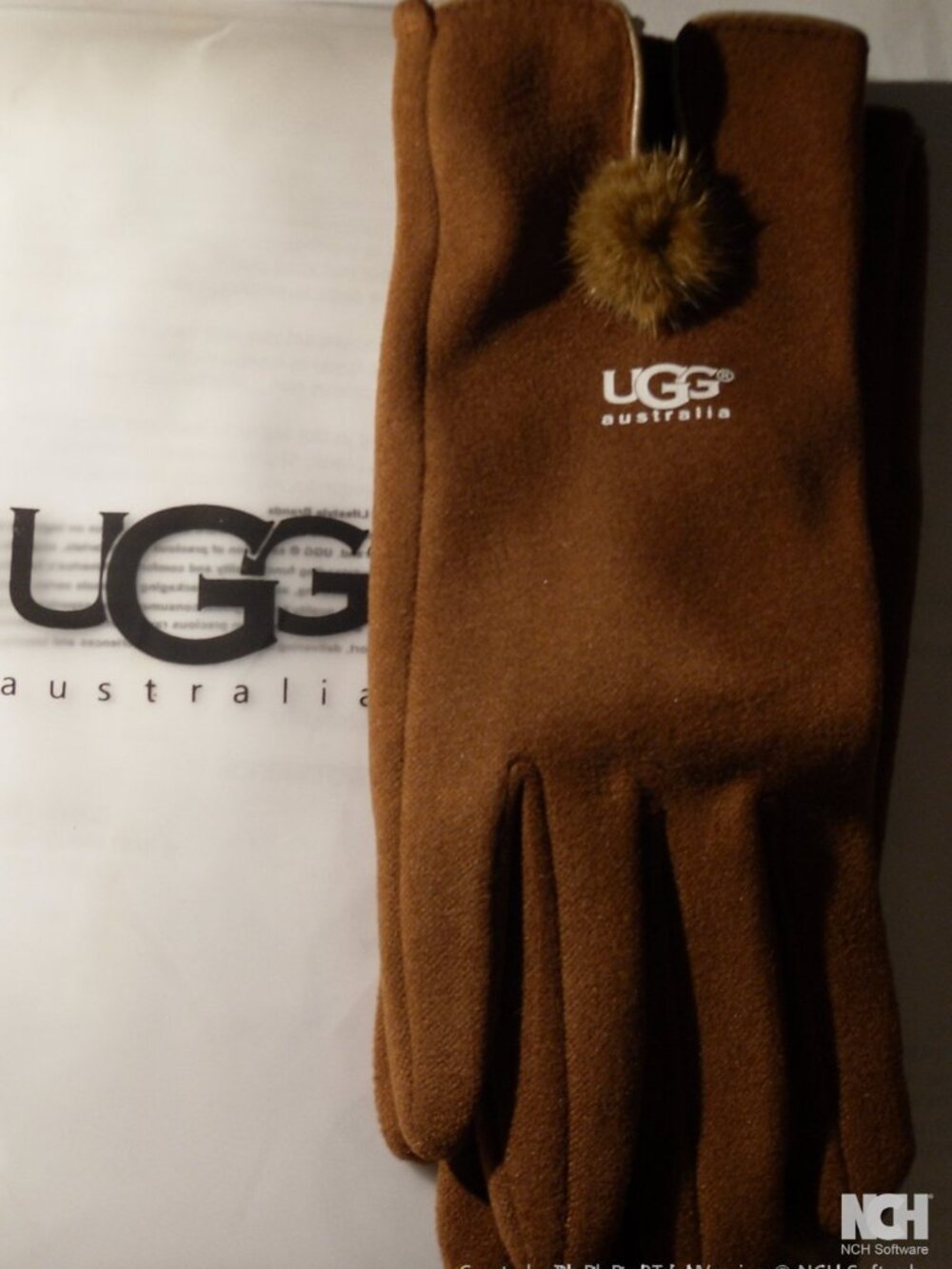 UGG Women's Brown Touchscreen Gloves – New